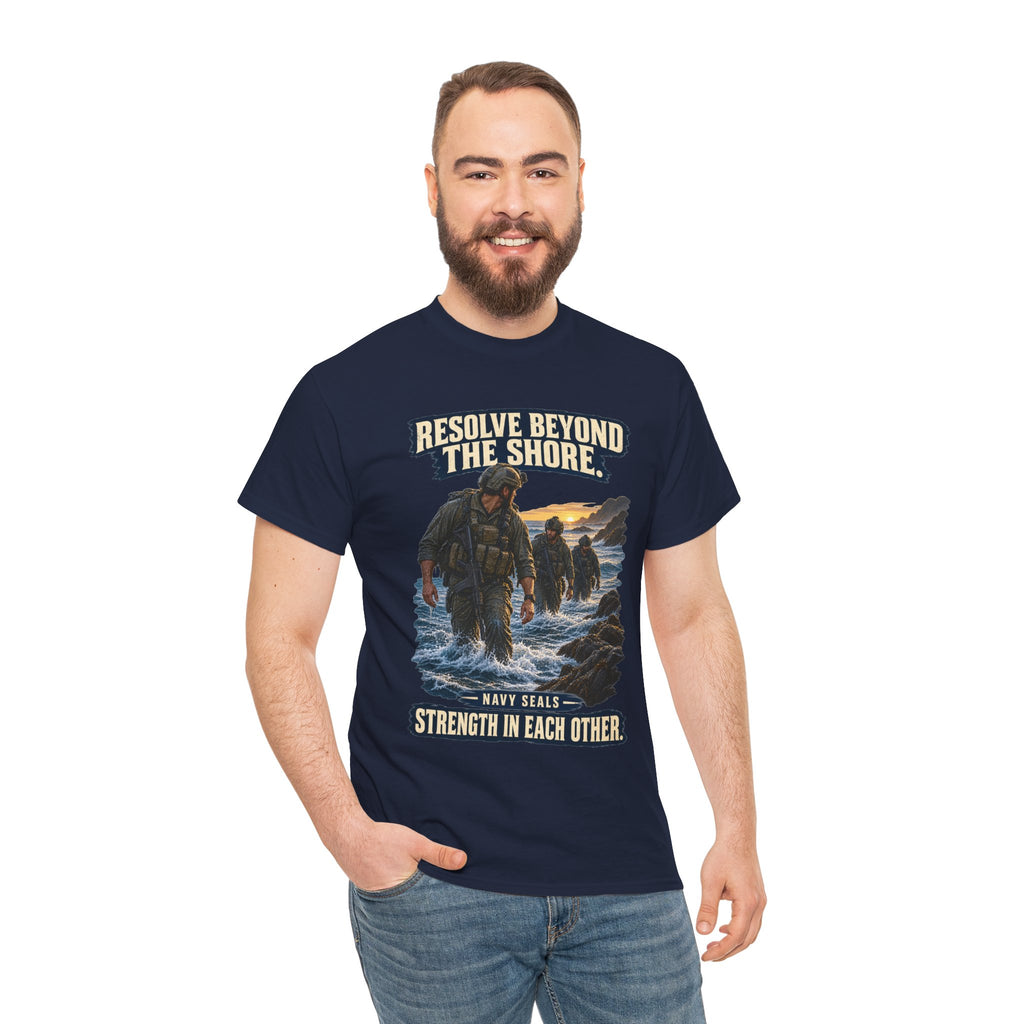 Resolve Beyond the Shore T-Shirt | Navy SEALs Tribute