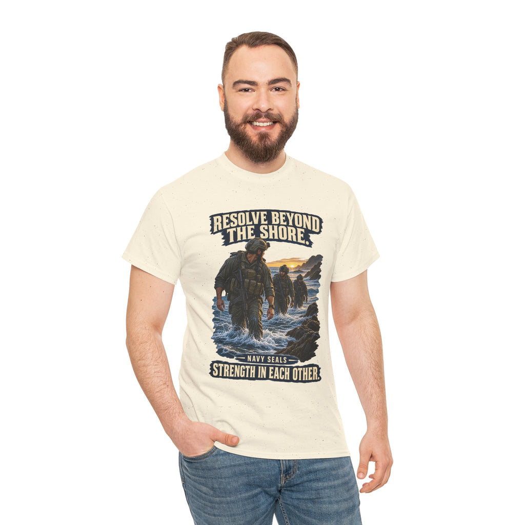 Resolve Beyond the Shore T-Shirt | Navy SEALs Tribute