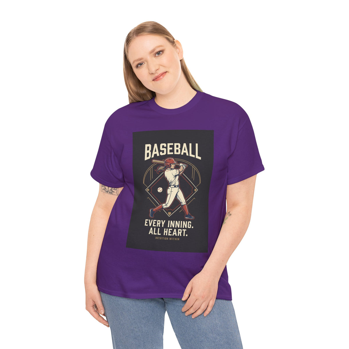 Every Inning, All Heart Baseball T-Shirt