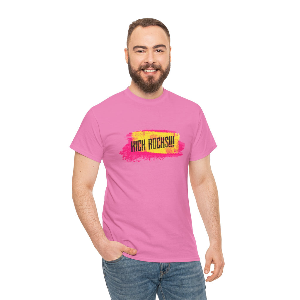 Kick Rocks Brushstroke Tee – Front Print | Intuition Within