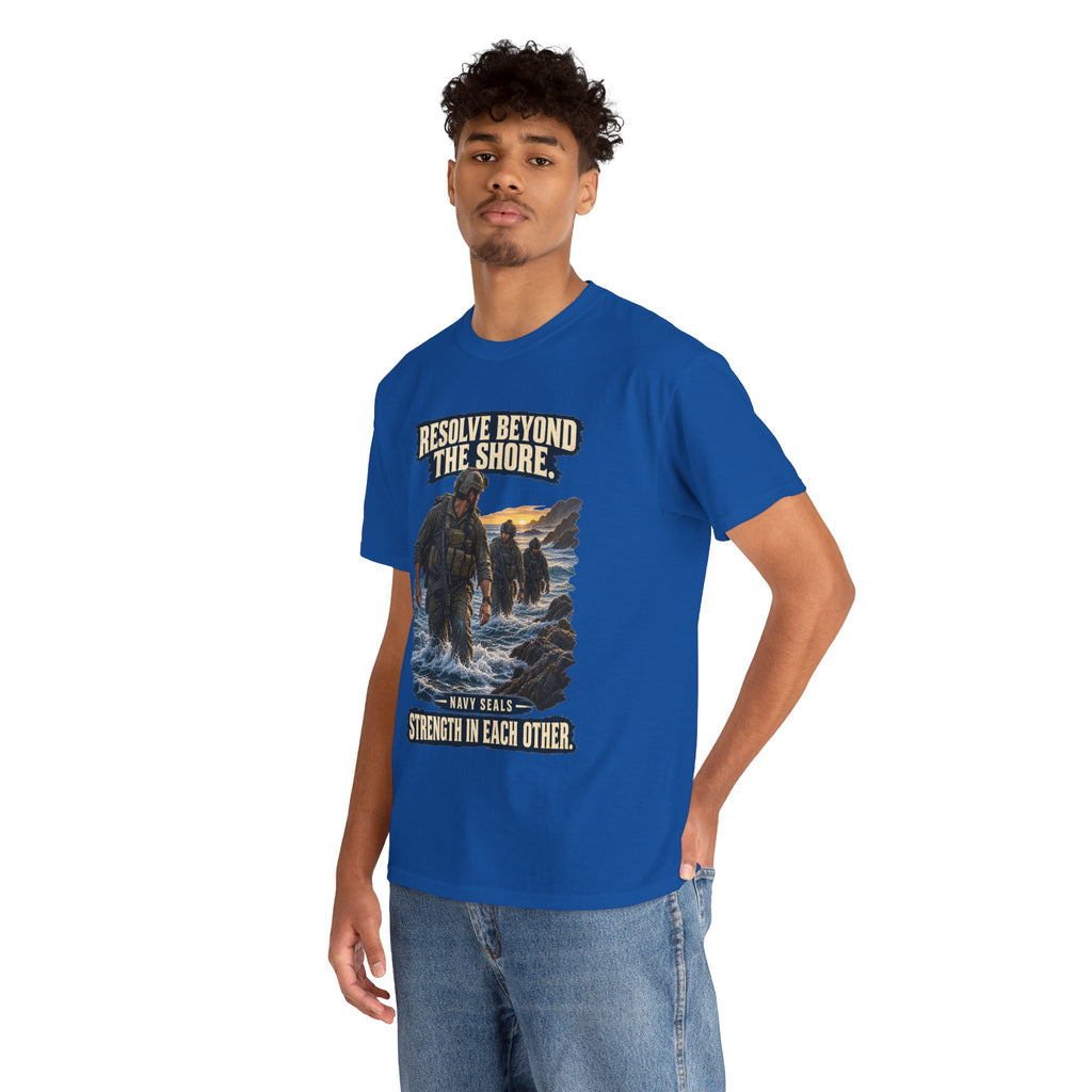 Resolve Beyond the Shore T-Shirt | Navy SEALs Tribute