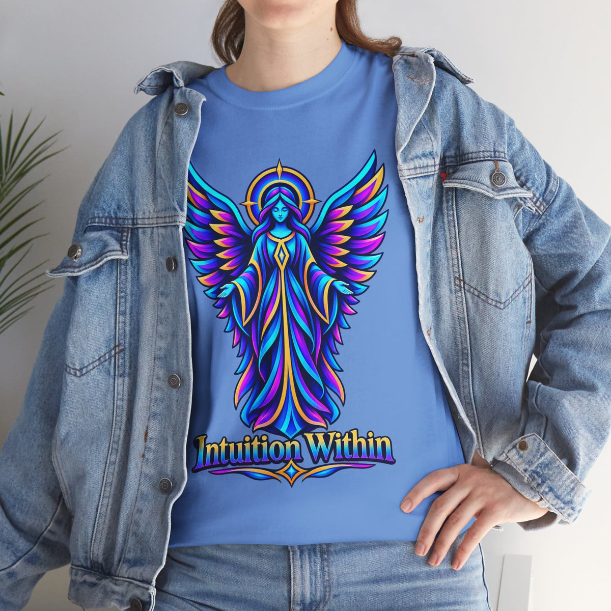 Intuition Within Angel Wings T-Shirt | Trust Your Inner Voice