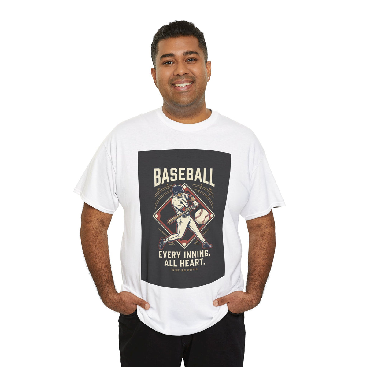 Every Inning, All Heart Baseball T-Shirt