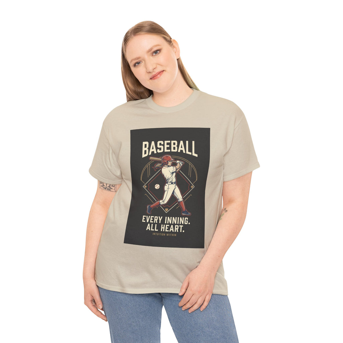Every Inning, All Heart Baseball T-Shirt