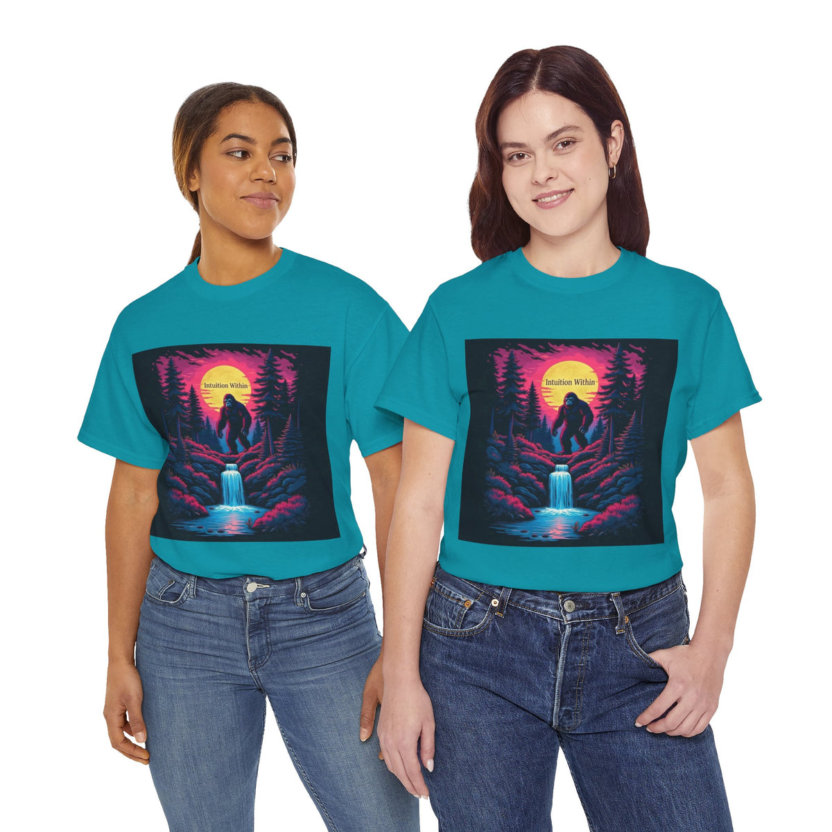 Neon Bigfoot Tee | Intuition Within