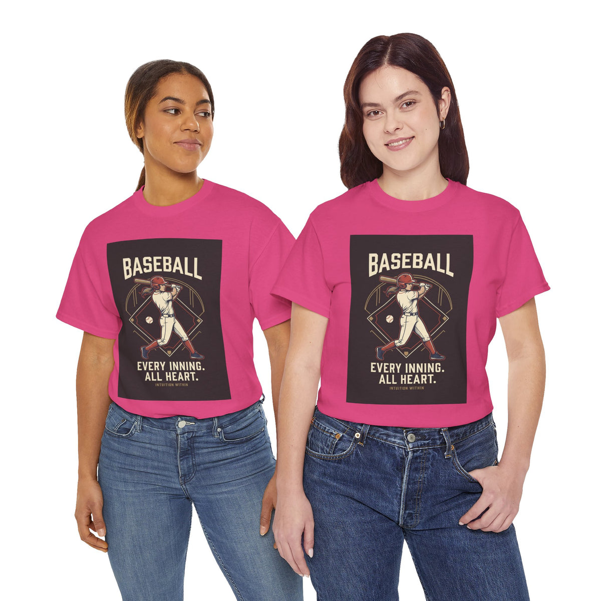 Every Inning, All Heart Baseball T-Shirt