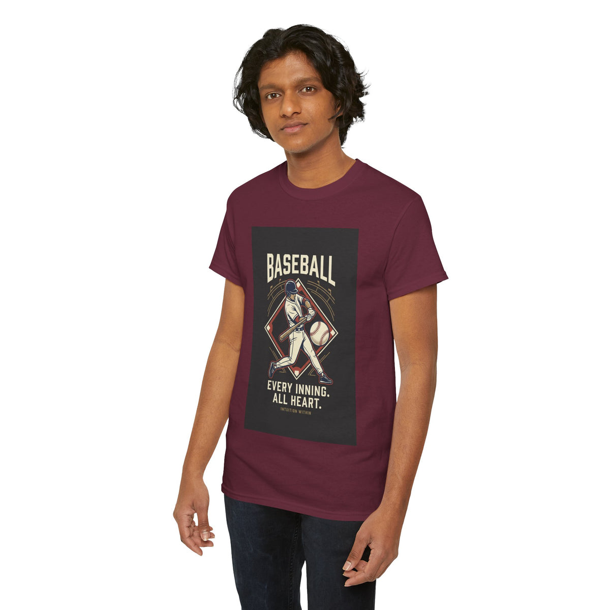 Every Inning, All Heart Baseball T-Shirt
