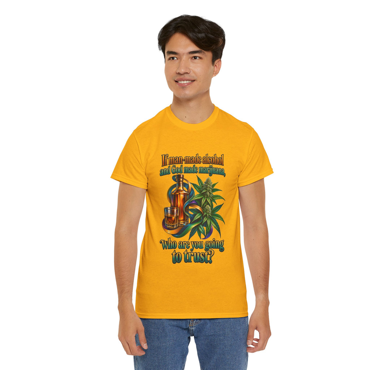 Homemade Alcohol & Cannabis Humor T-Shirt