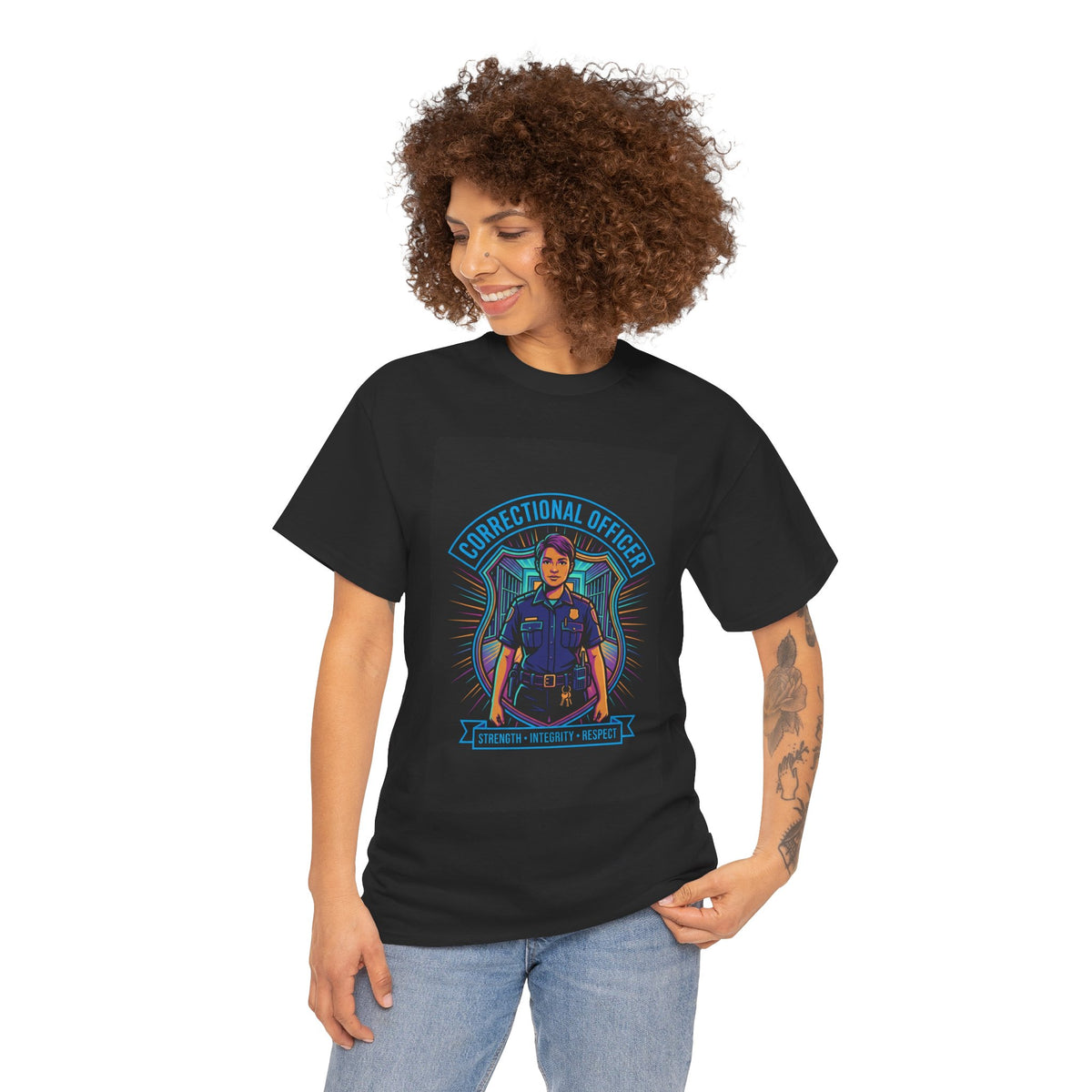 Corrections Officer Tribute Graphic T-Shirt
