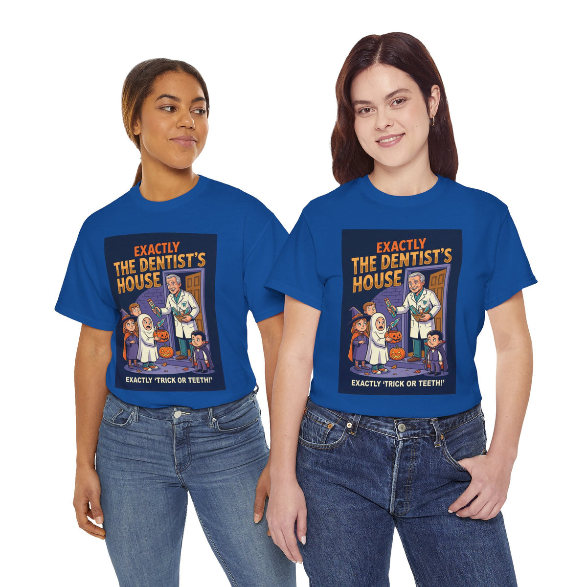 Trick or Teeth! Dentist Halloween T-Shirt | Dental Humor