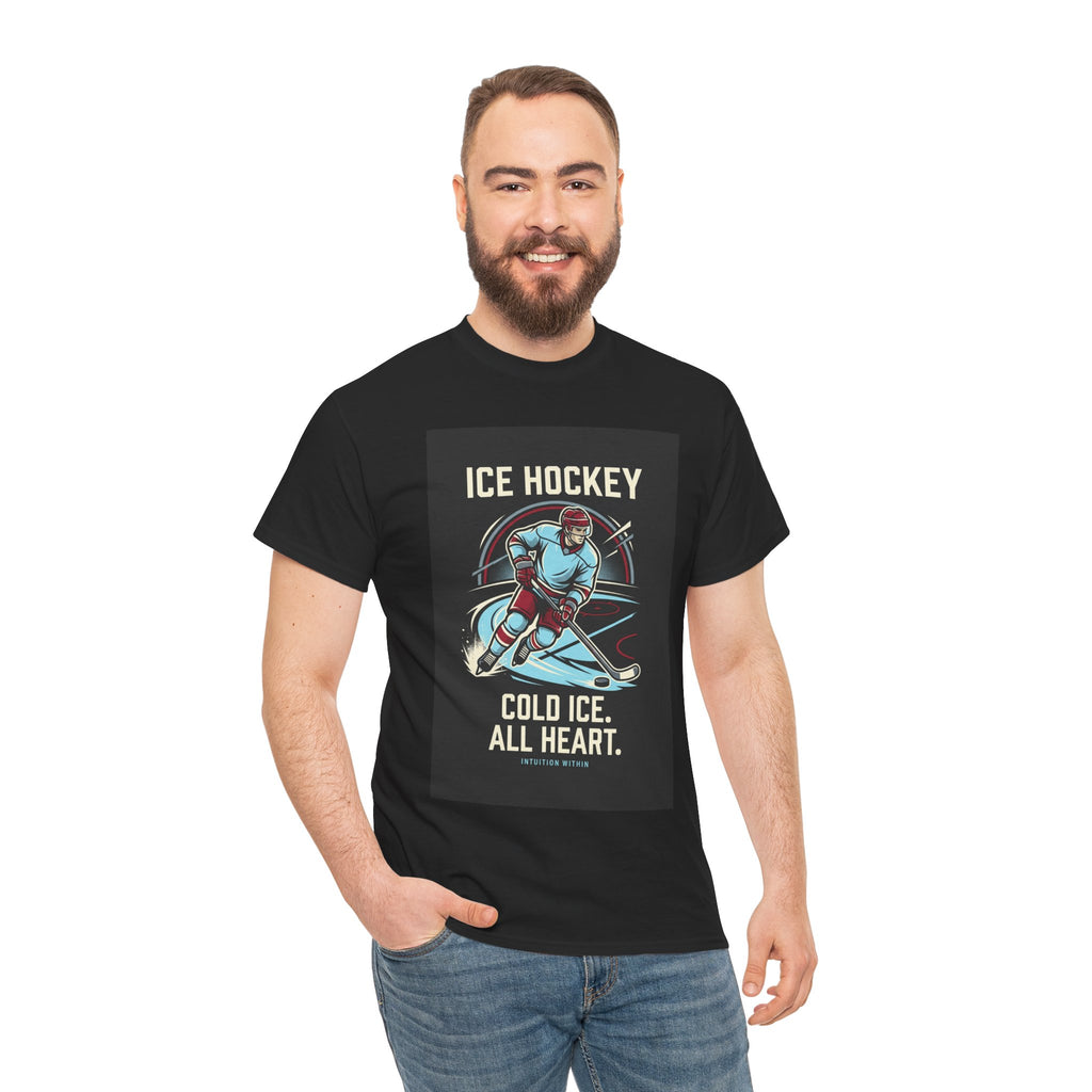 Cold Ice, All Heart Ice Hockey T-Shirt
