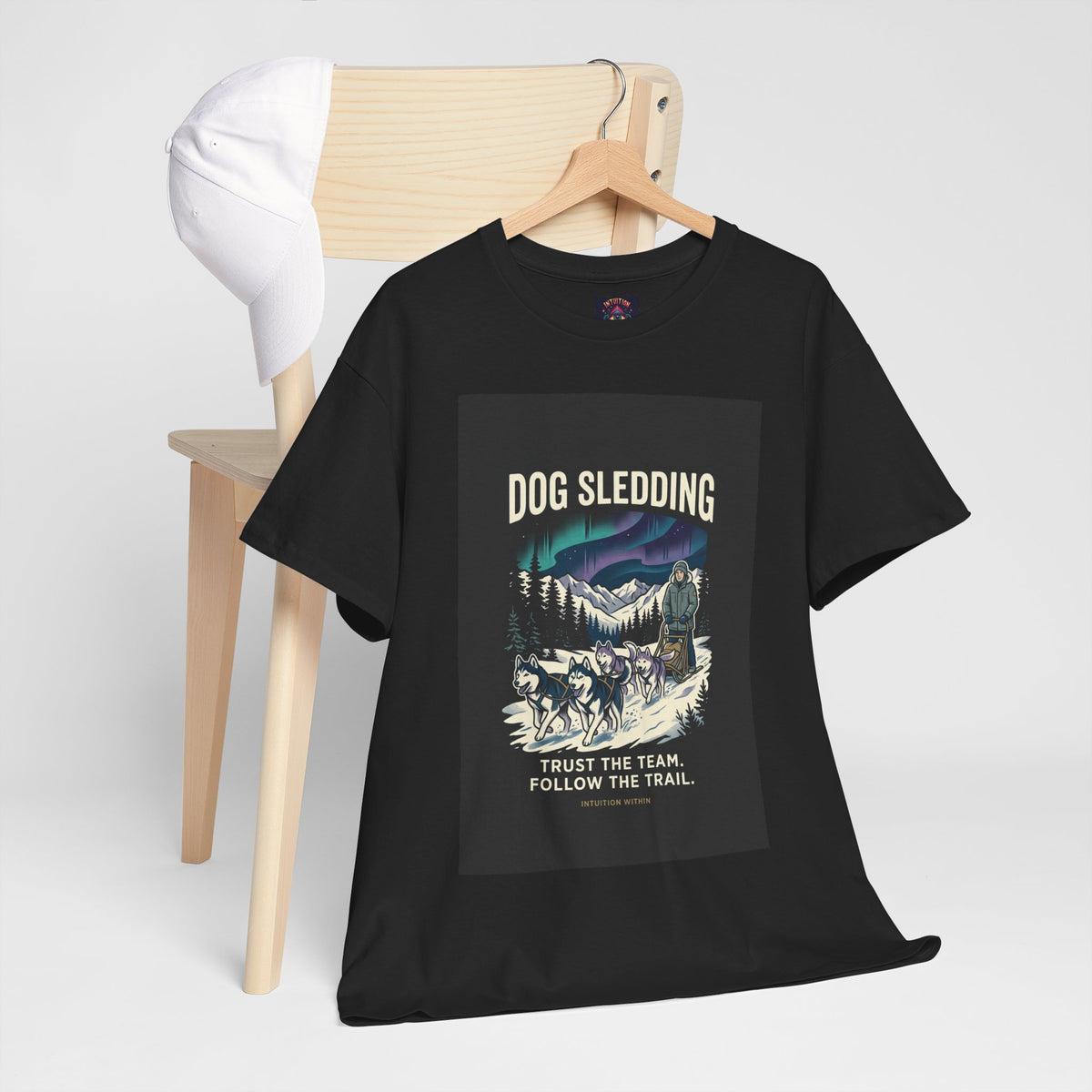 Trust the Team, Follow the Trail Dog Sledding T-Shirt