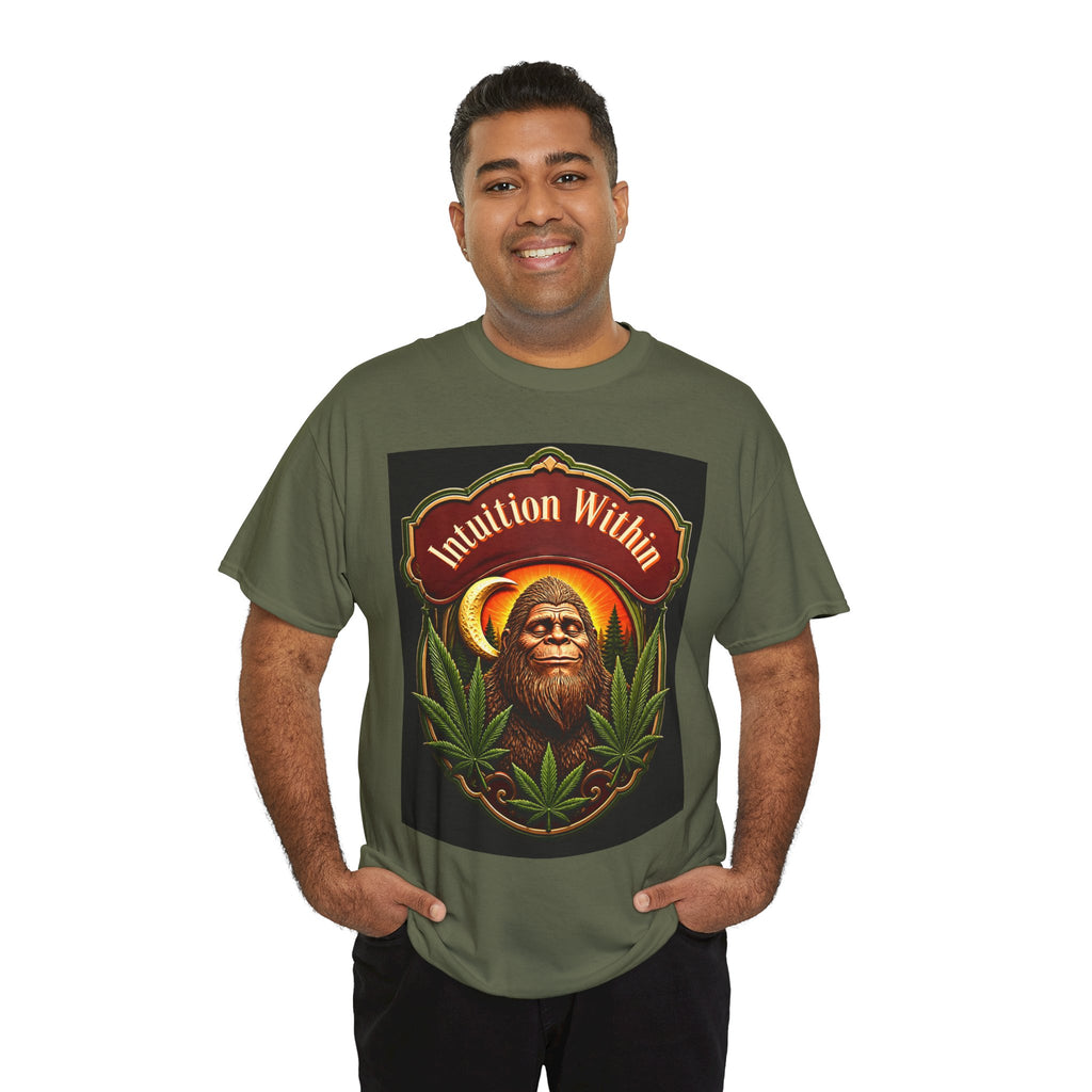 Bigfoot Crescent Moon Graphic Tee
