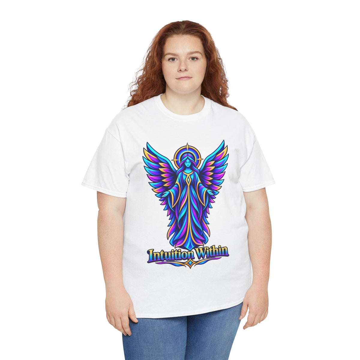 Intuition Within Angel Wings T-Shirt | Trust Your Inner Voice