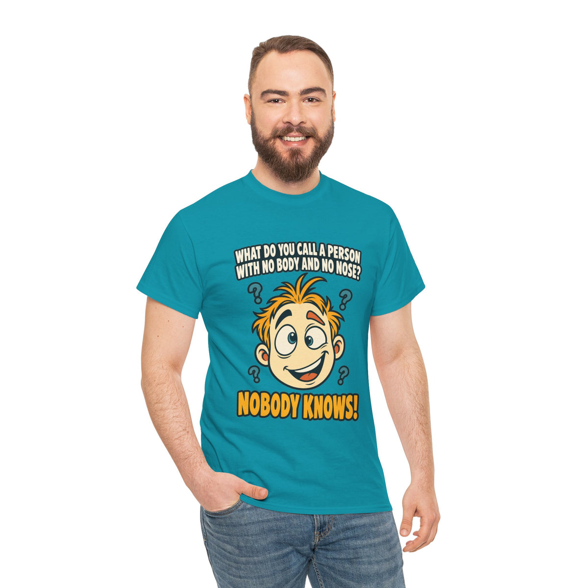 Nobody Knows! Funny Riddle T-Shirt