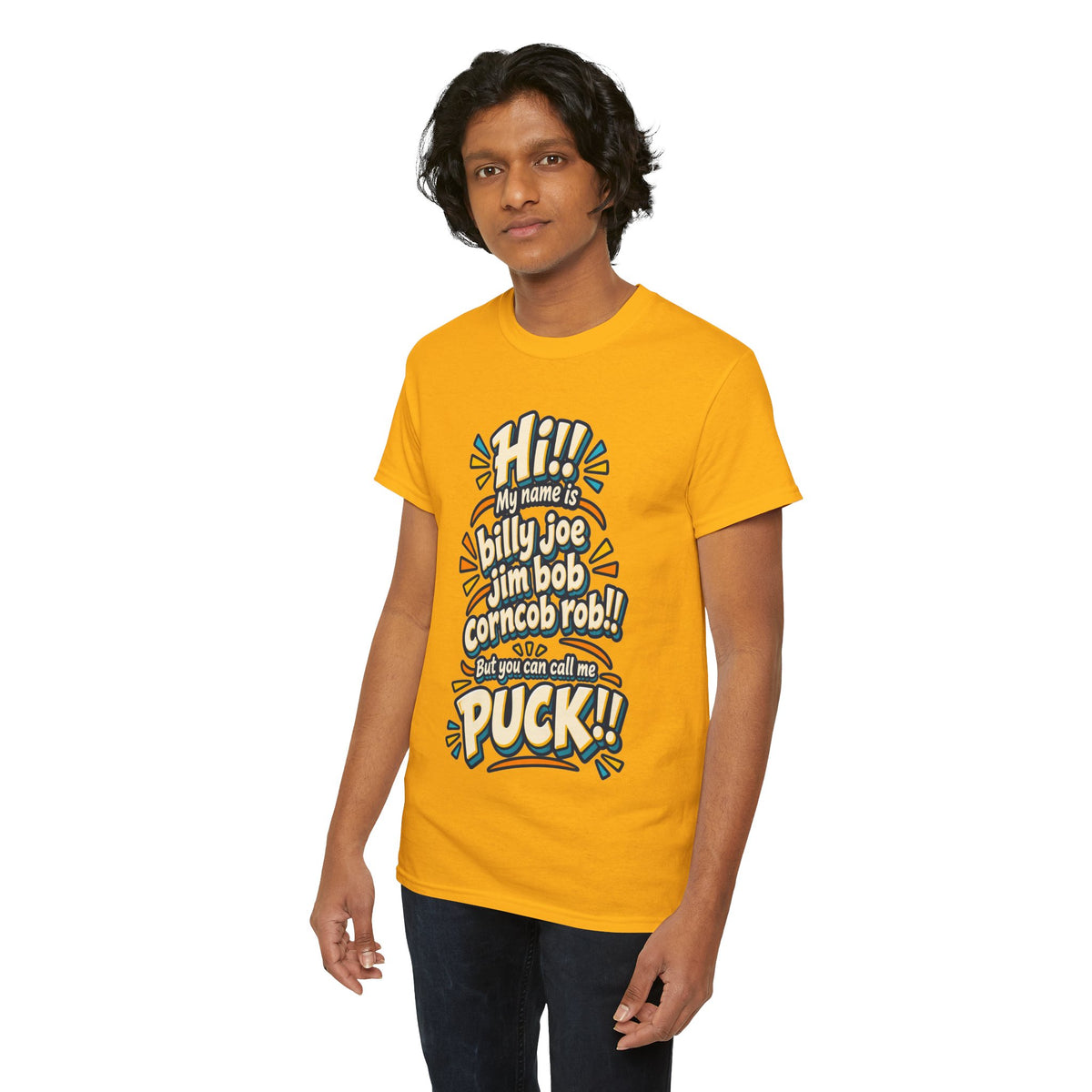 You Can Call Me Puck T-Shirt | Funny Nickname Humor