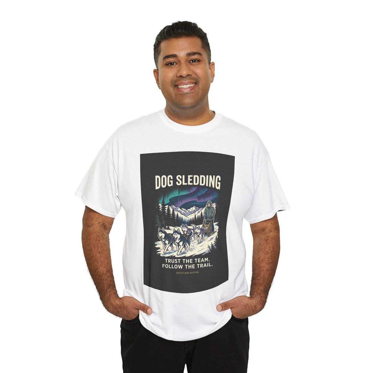 Trust the Team, Follow the Trail Dog Sledding T-Shirt