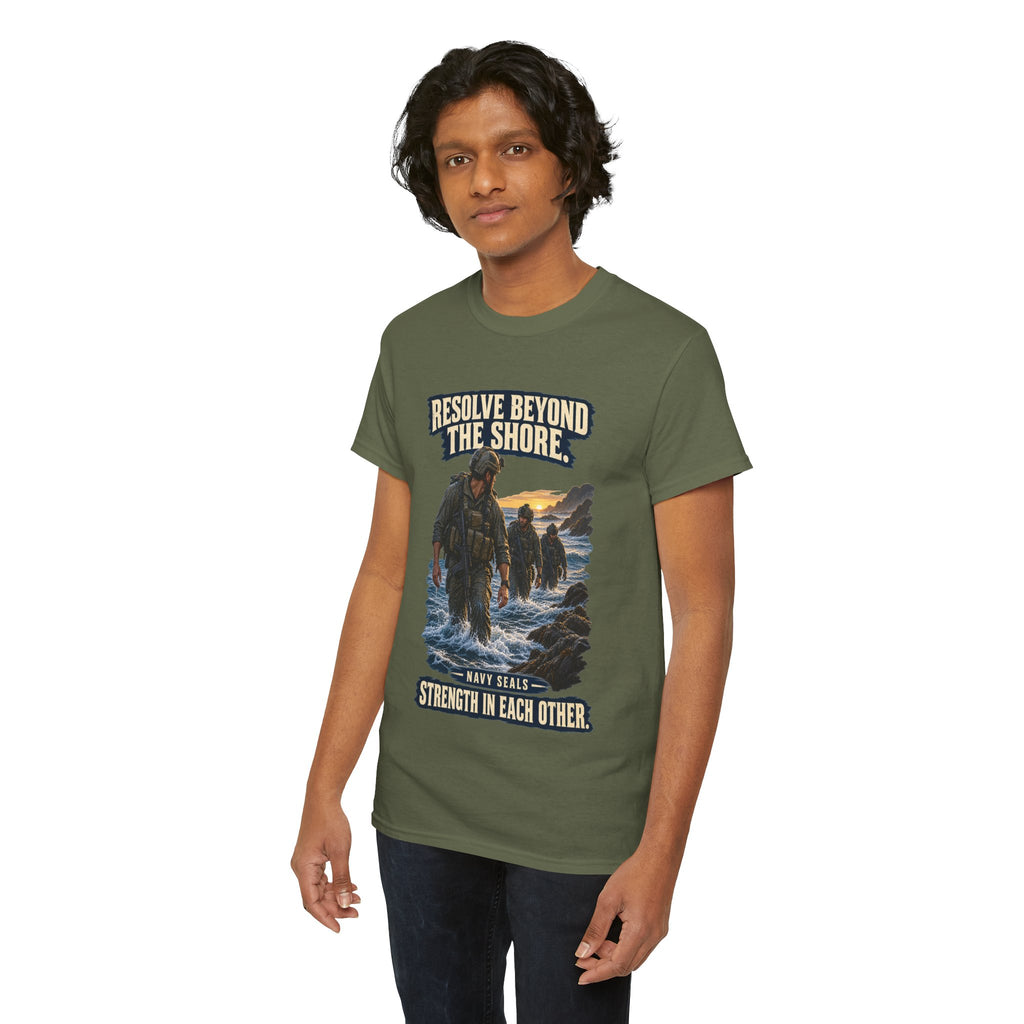 Resolve Beyond the Shore T-Shirt | Navy SEALs Tribute