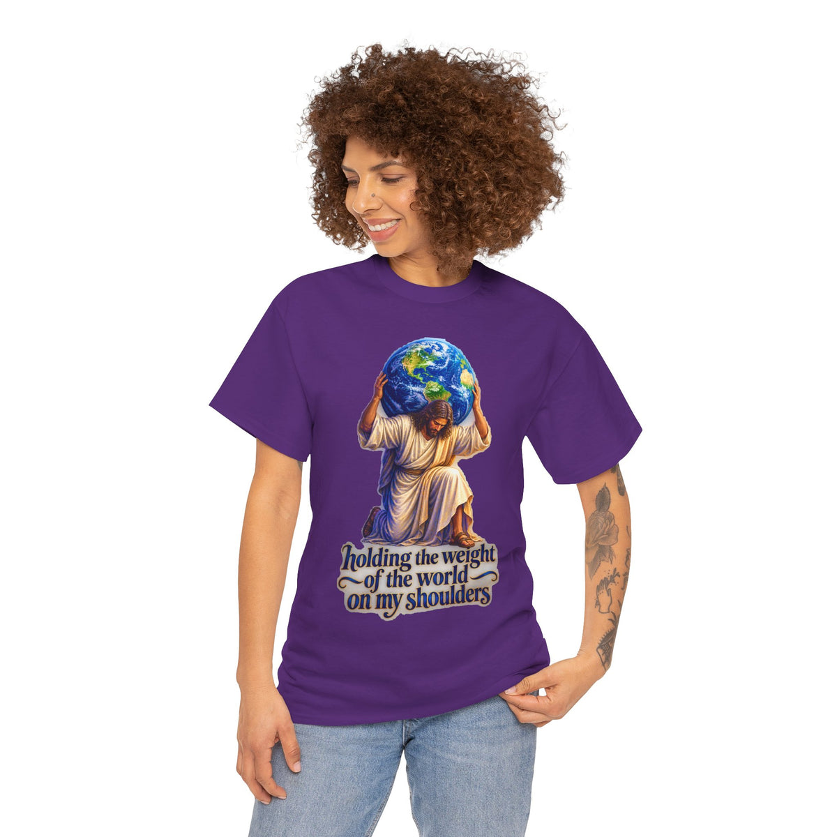 Weight of the World T-Shirt | Quiet Strength