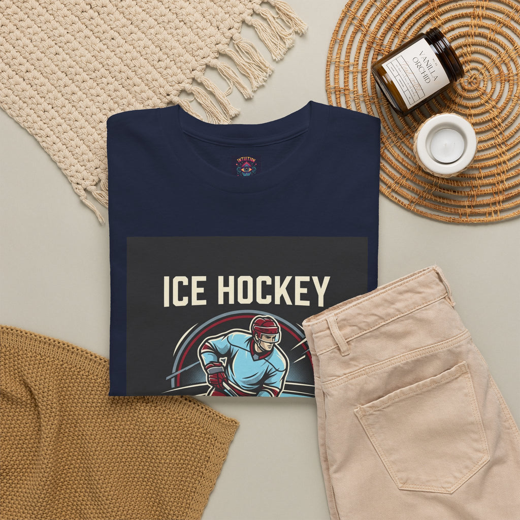Cold Ice, All Heart Ice Hockey T-Shirt