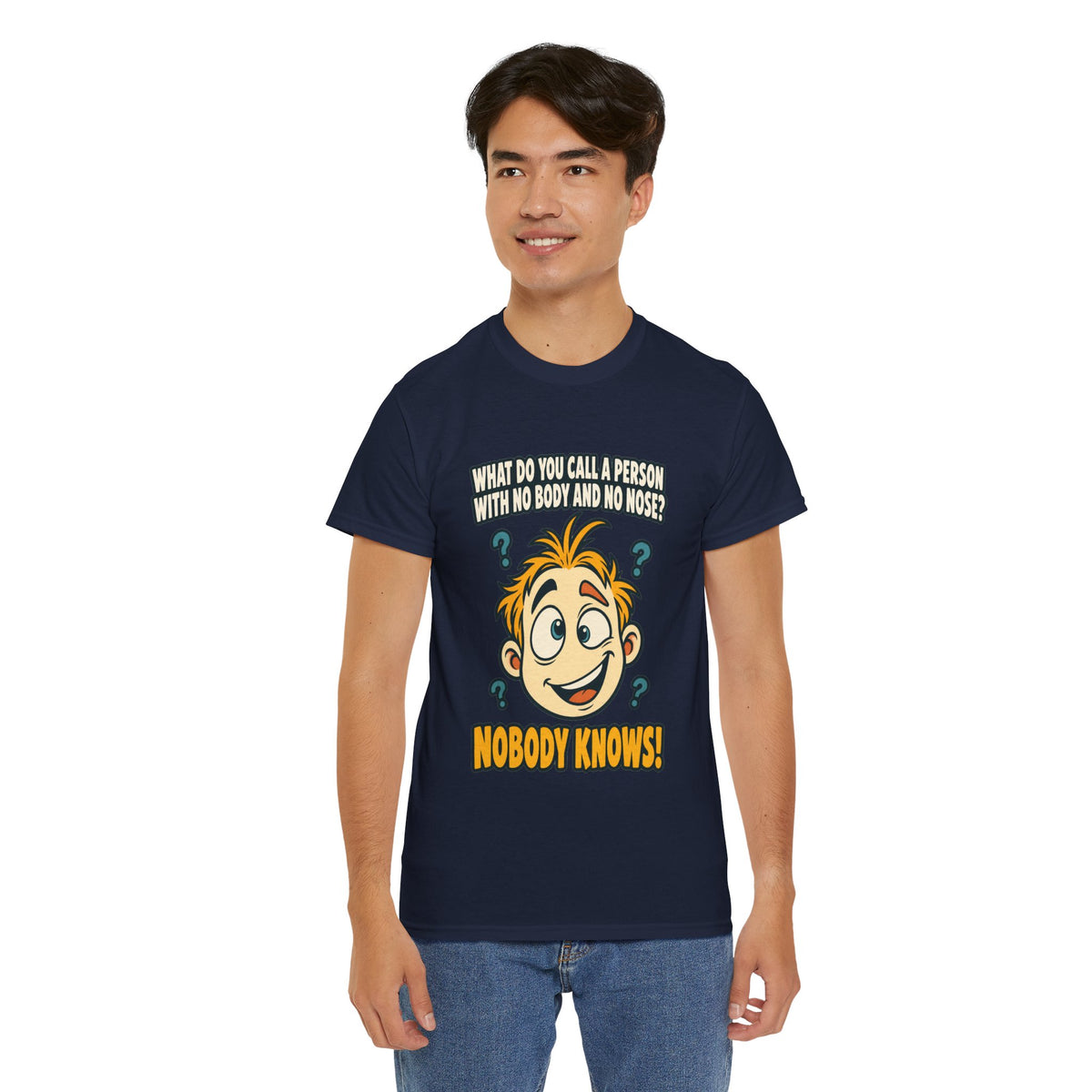 Nobody Knows! Funny Riddle T-Shirt