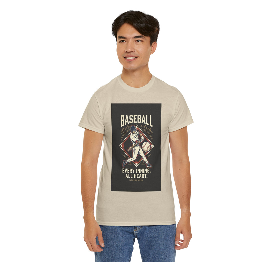 Every Inning, All Heart Baseball T-Shirt