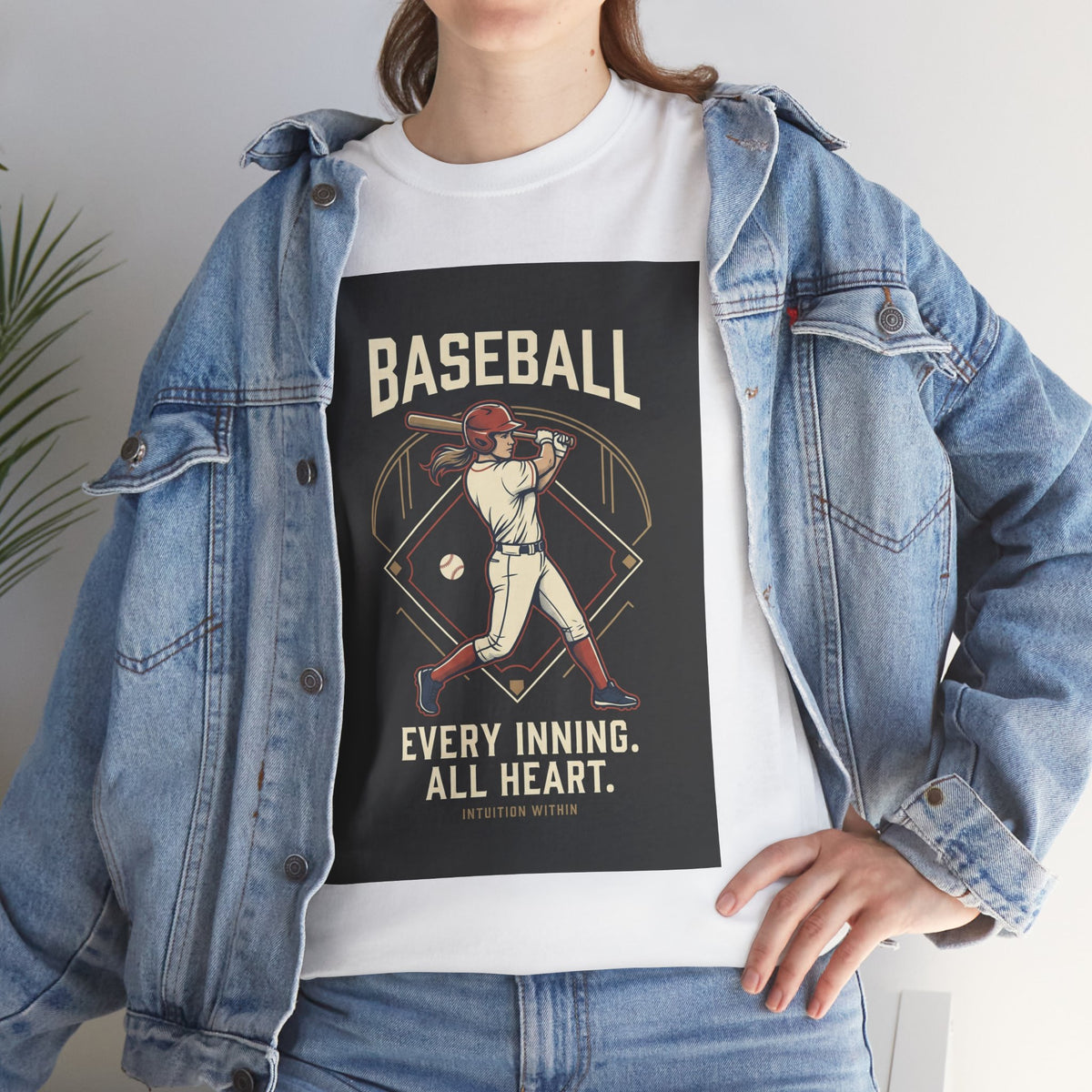 Every Inning, All Heart Baseball T-Shirt