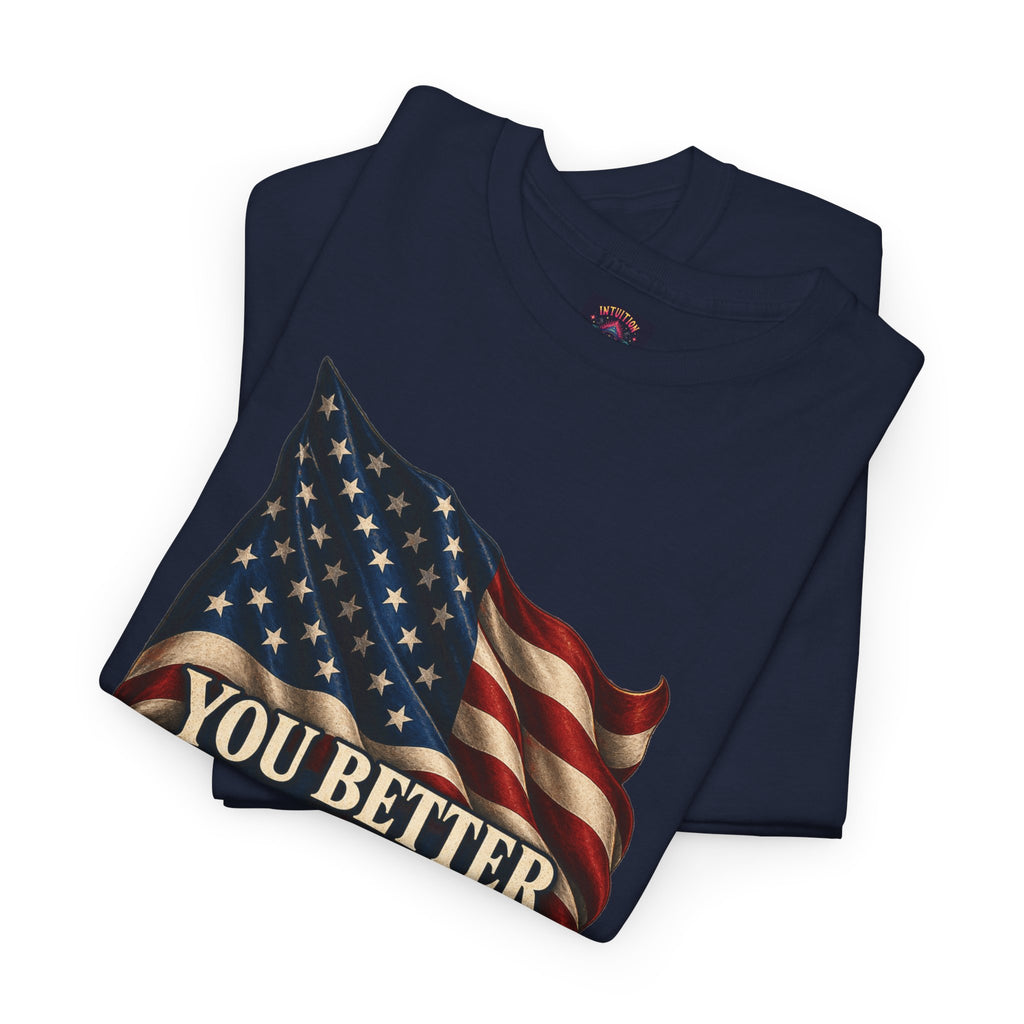 You Better Recognize American Flag T-Shirt | Patriotic Pride