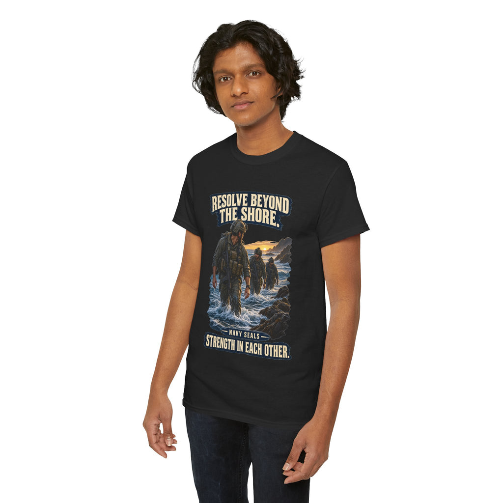 Resolve Beyond the Shore T-Shirt | Navy SEALs Tribute