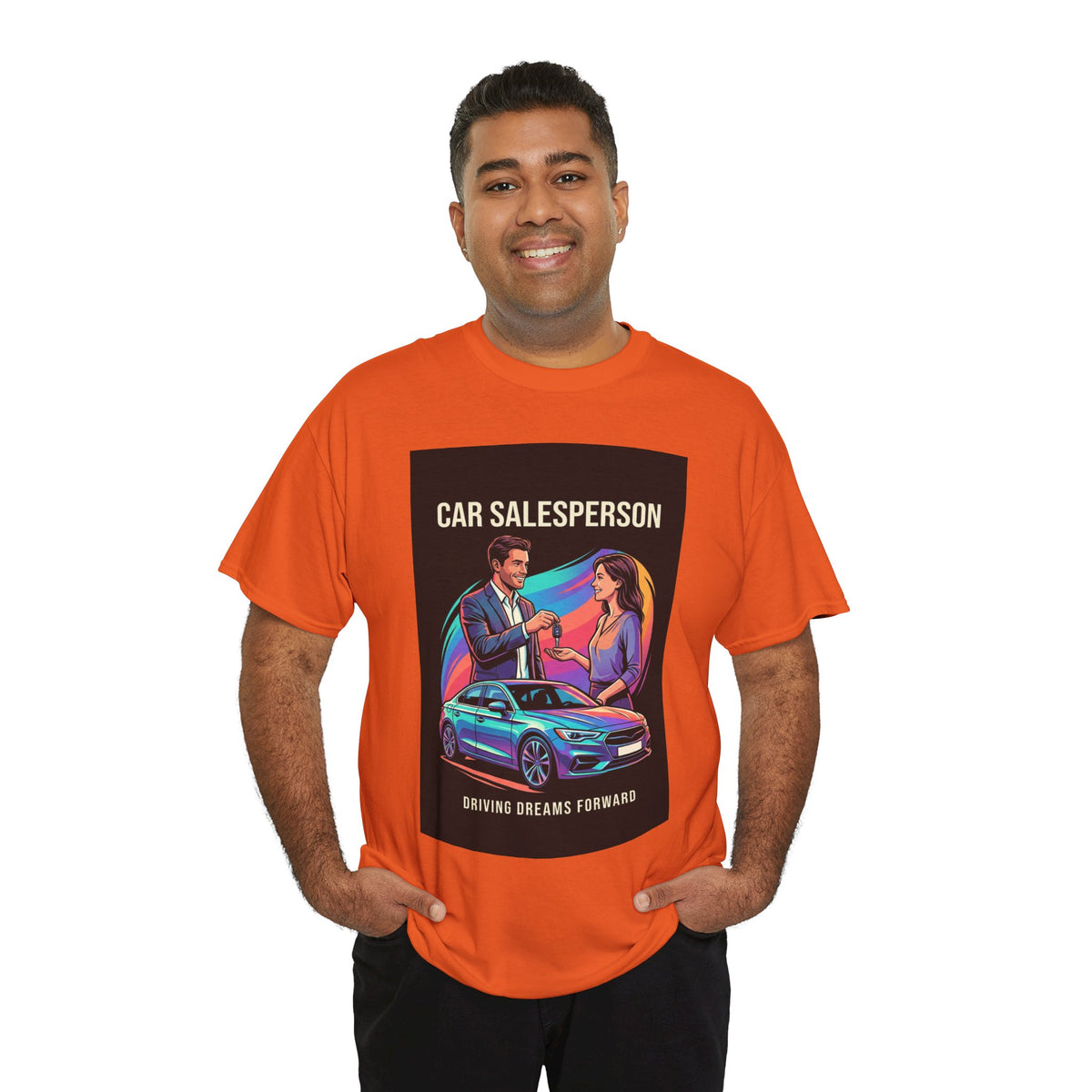 Driving Dreams Forward Car Salesperson T-Shirt