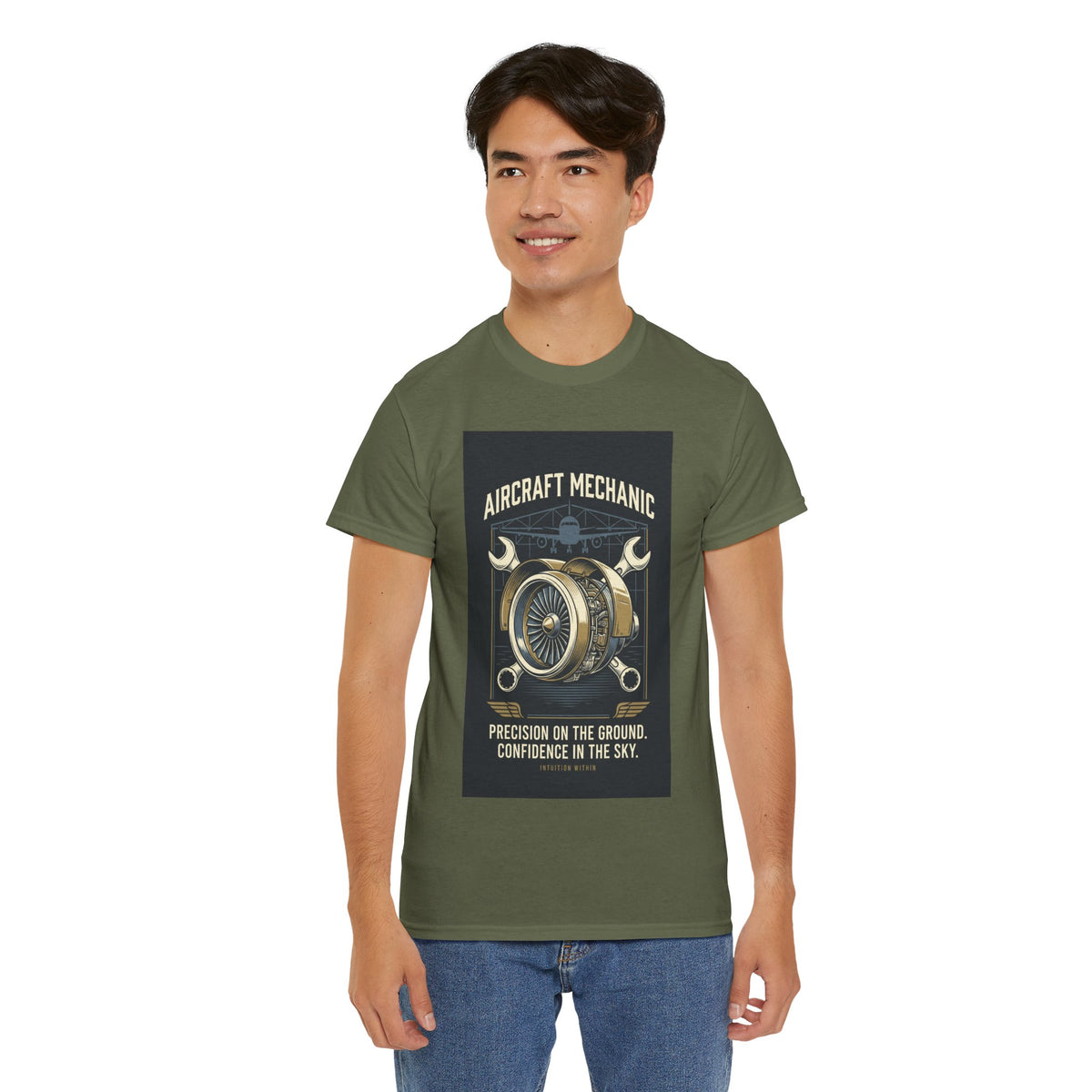 Aircraft Mechanic T-Shirt | Precision & Dedication
