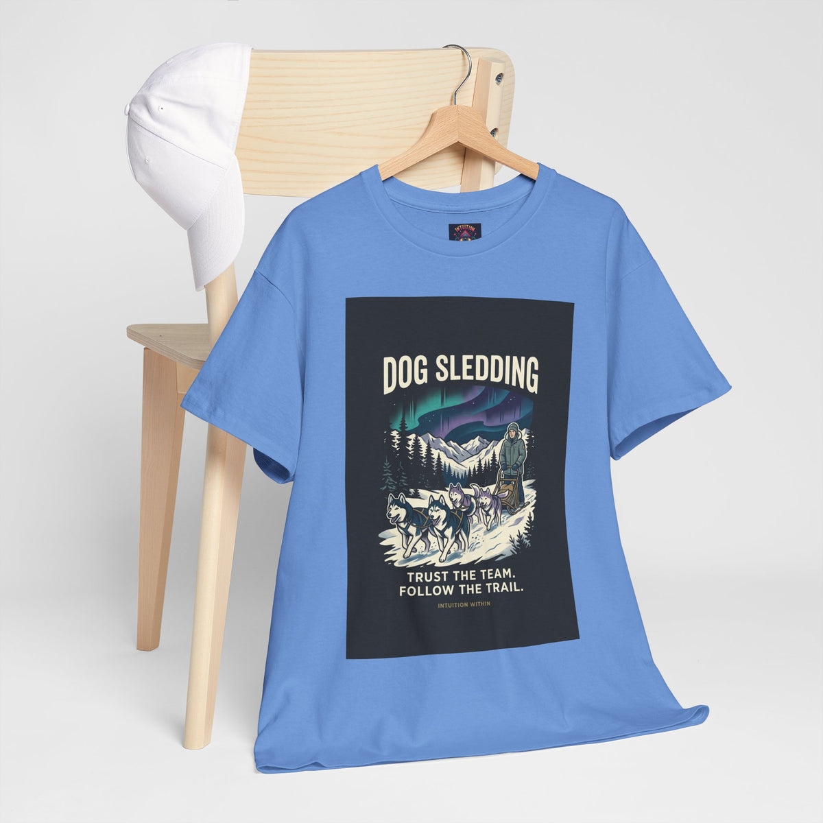 Trust the Team, Follow the Trail Dog Sledding T-Shirt