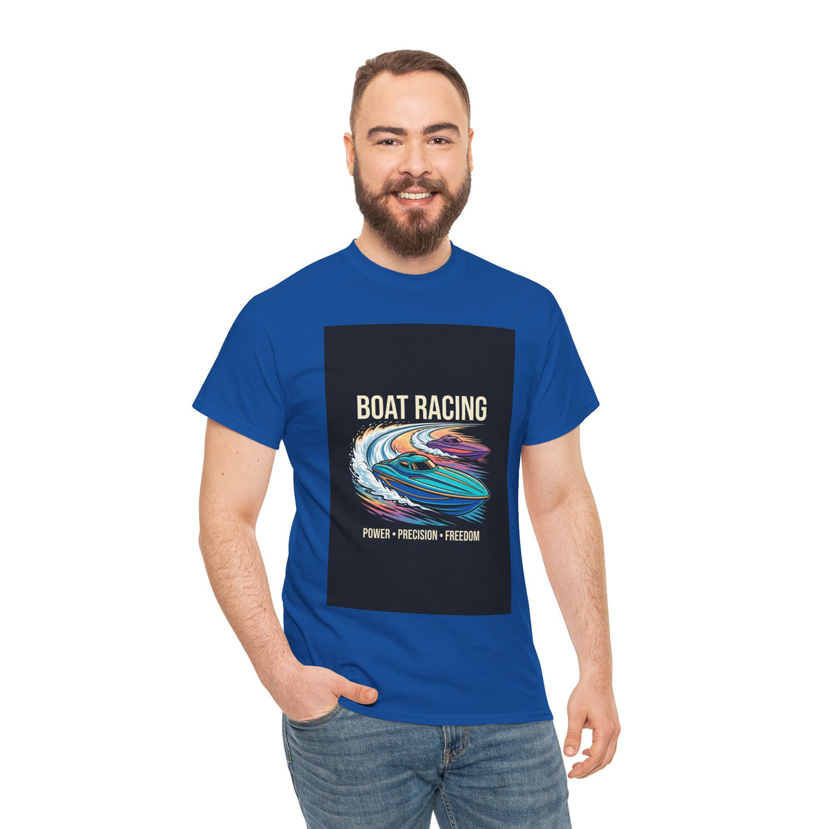 Boat Racing T-Shirt | Power, Precision & Freedom