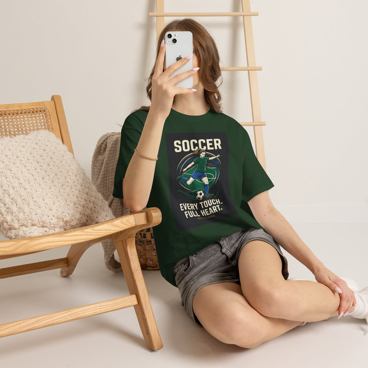 Every Touch, Full Heart Soccer T-Shirt