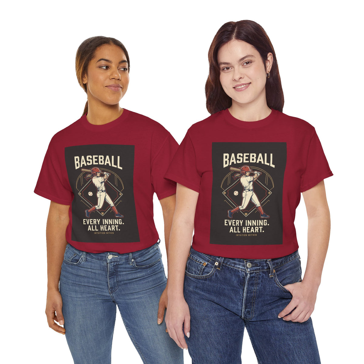 Every Inning, All Heart Baseball T-Shirt