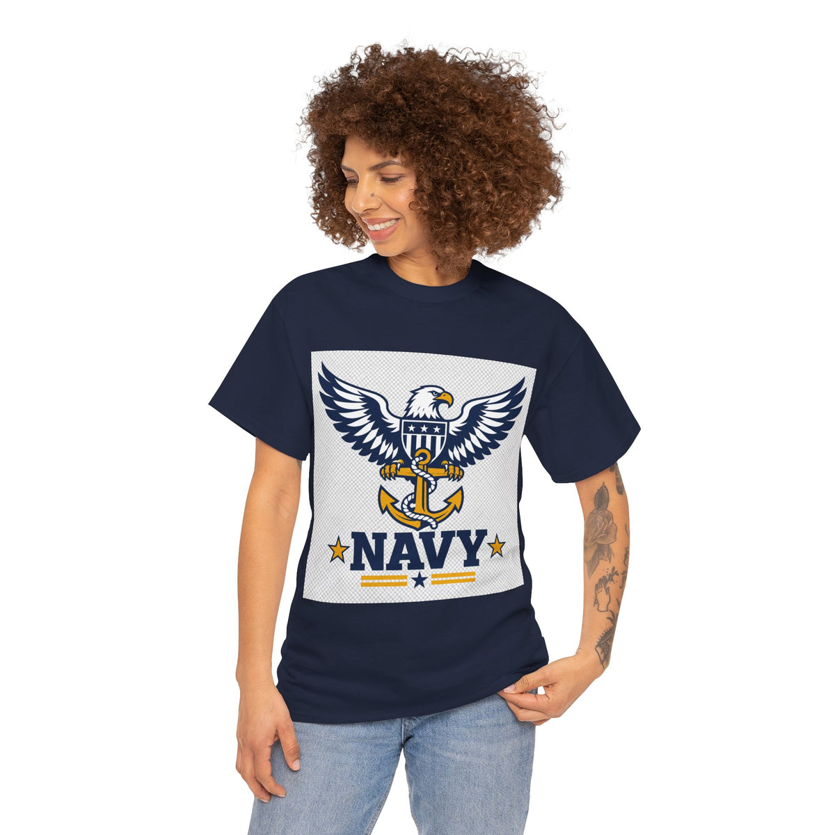 Navy Eagle Heritage T-Shirt