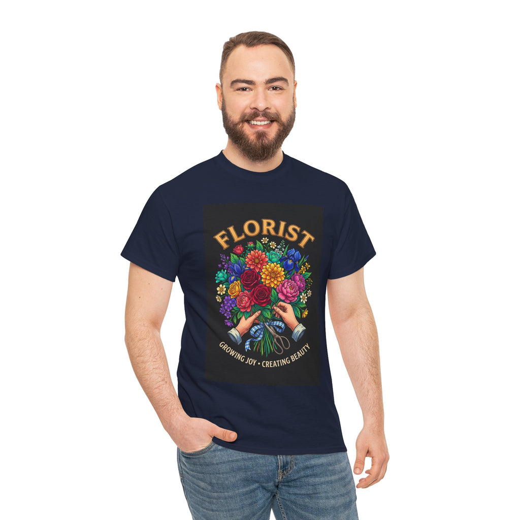 Growing Joy, Creating Beauty Florist T-Shirt