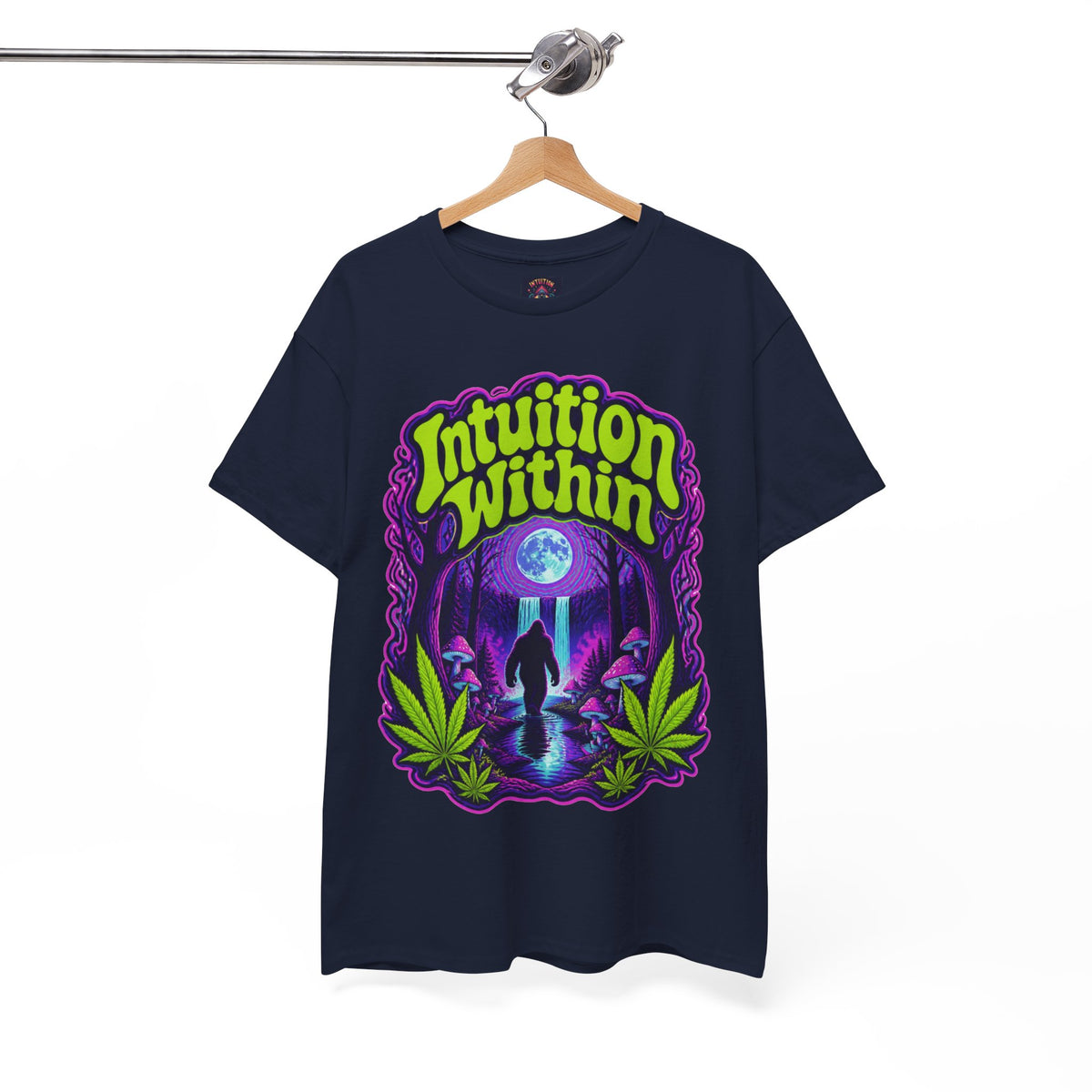 Psychedelic Bigfoot Graphic Tee
