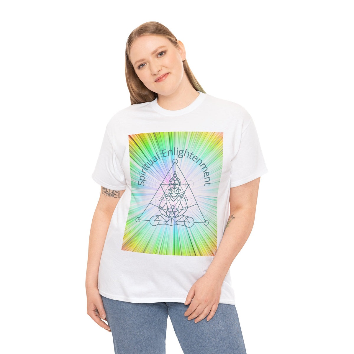 Spiritual Enlightenment Sacred Geometry T-Shirt