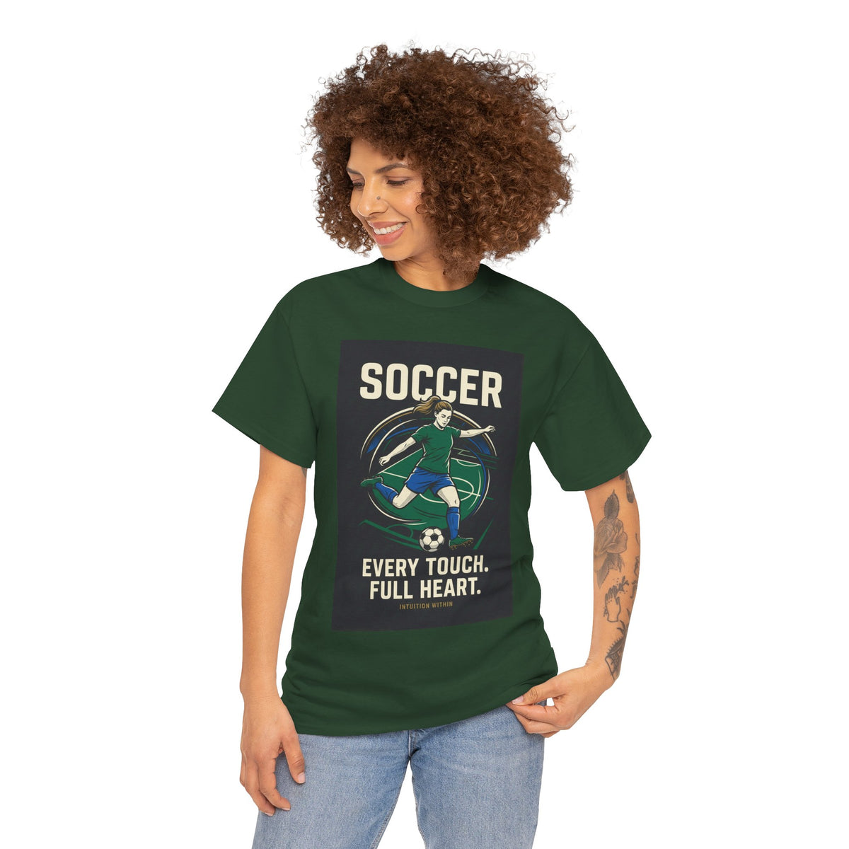 Every Touch, Full Heart Soccer T-Shirt