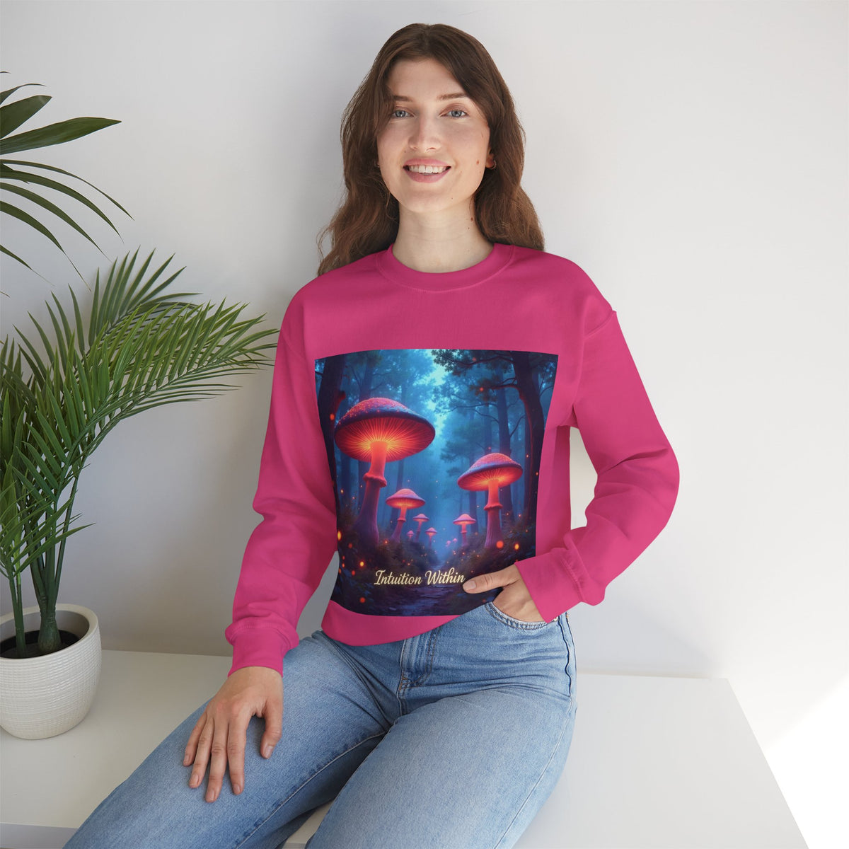 Enchanted Mushroom Forest Sweatshirt