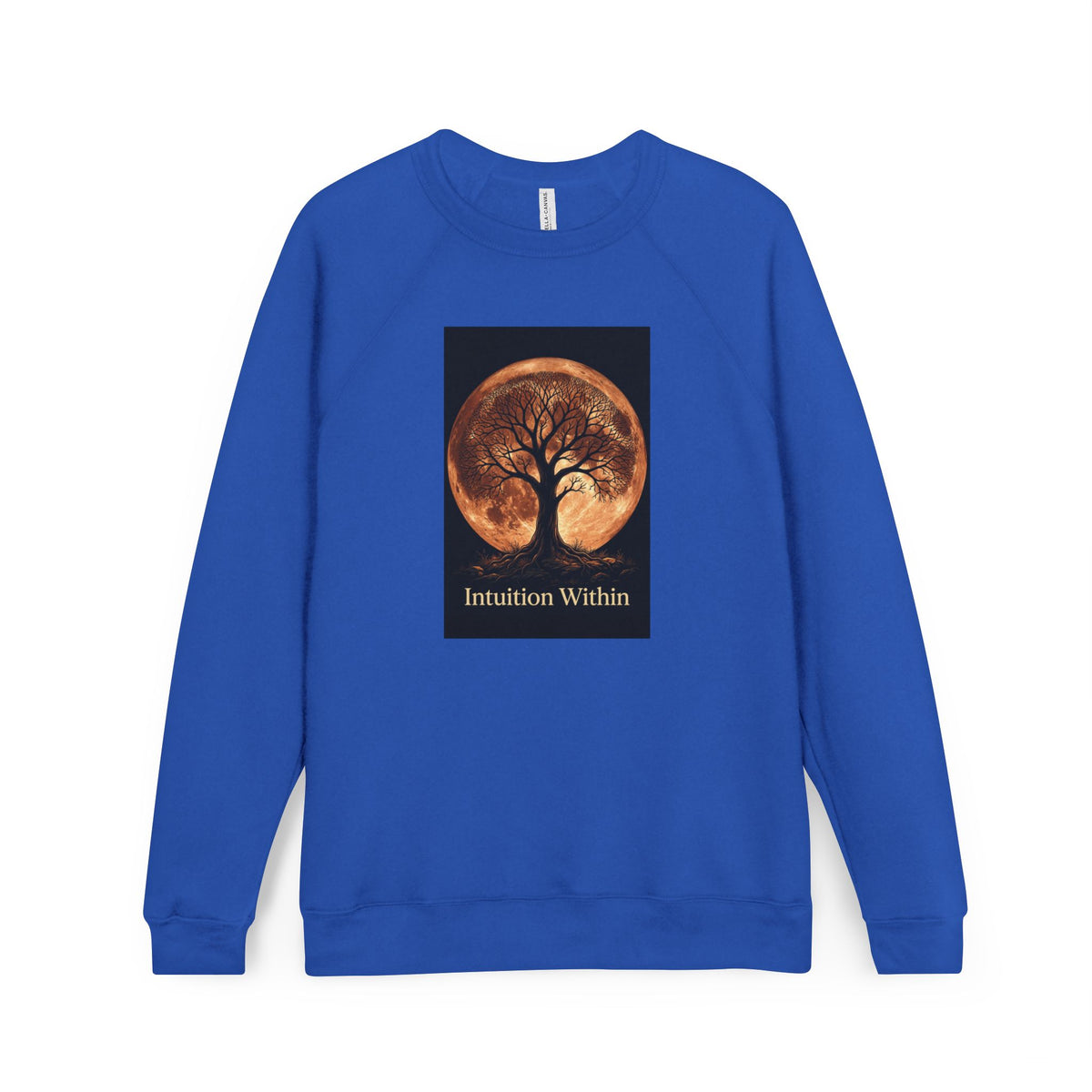 Tree Moon Raglan Sweatshirt | Intuition Within Signature Series