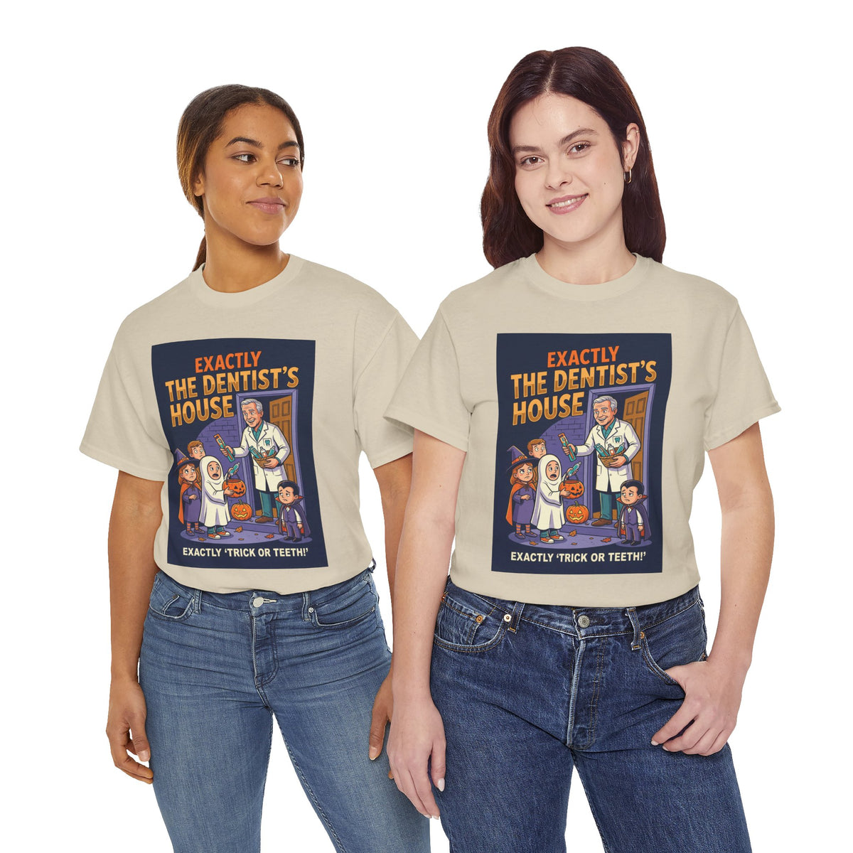 Trick or Teeth! Dentist Halloween T-Shirt | Dental Humor