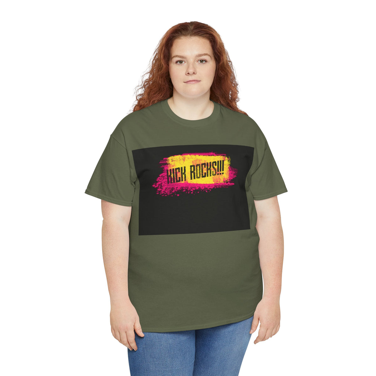 Kick Rocks Graphic Tee – Front Print | Intuition Within