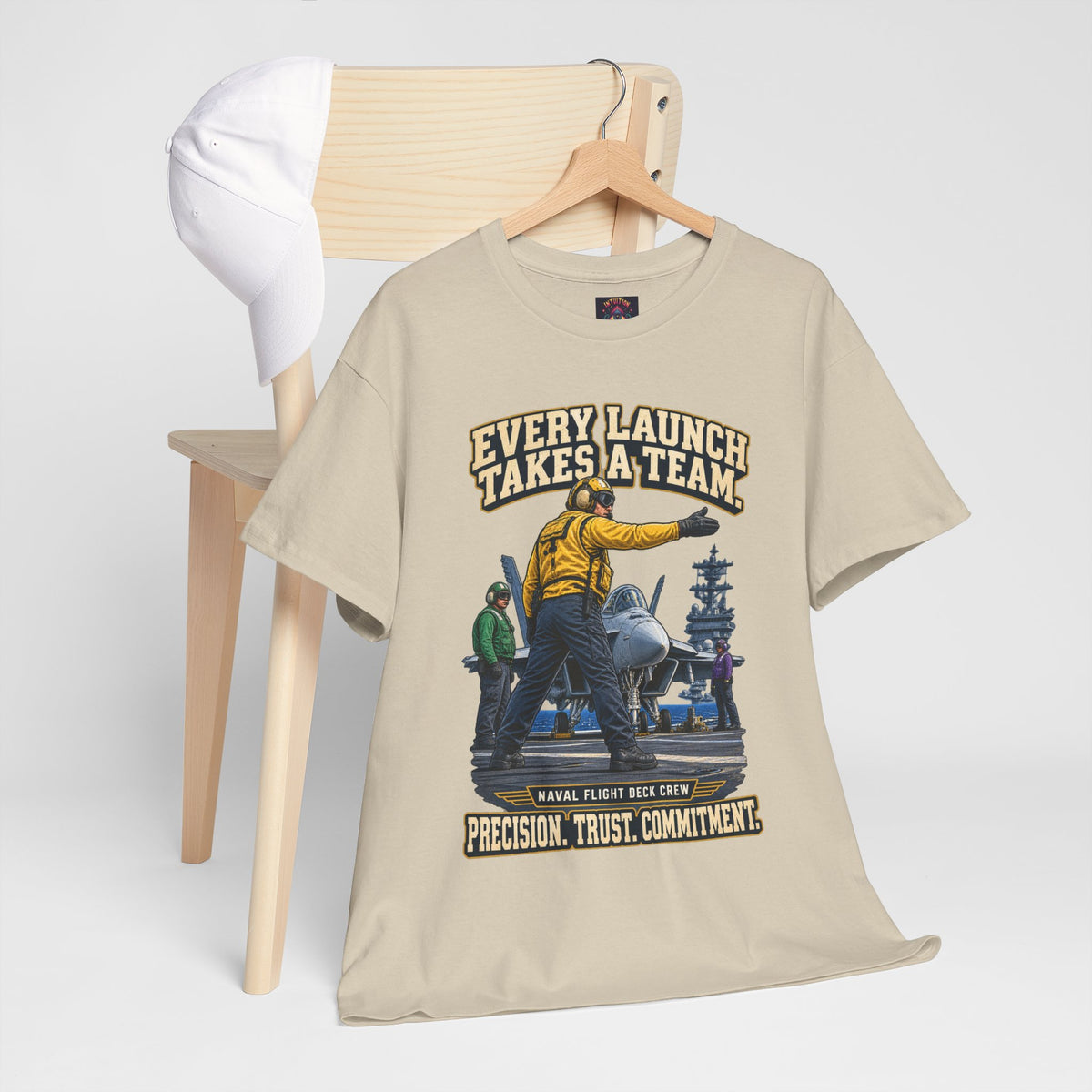 Every Launch Takes a Team T-Shirt | Precision, Trust & Commitment