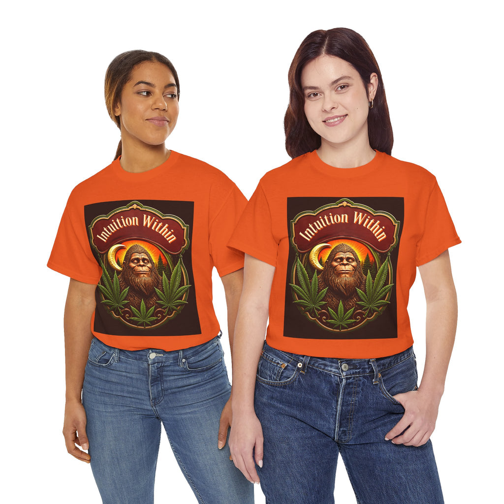 Bigfoot Crescent Moon Graphic Tee