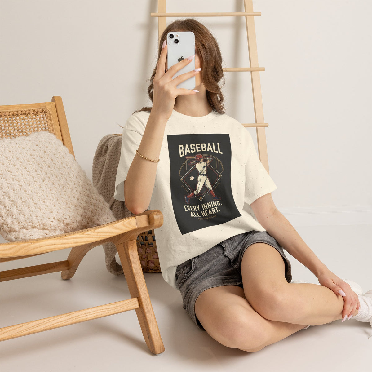 Every Inning, All Heart Baseball T-Shirt
