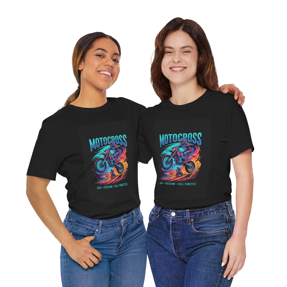 Motocross Dirt Bike Racing T-Shirt | Dirt & Freedom