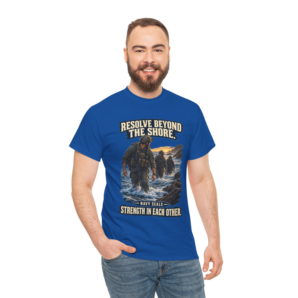 Resolve Beyond the Shore T-Shirt | Navy SEALs Tribute