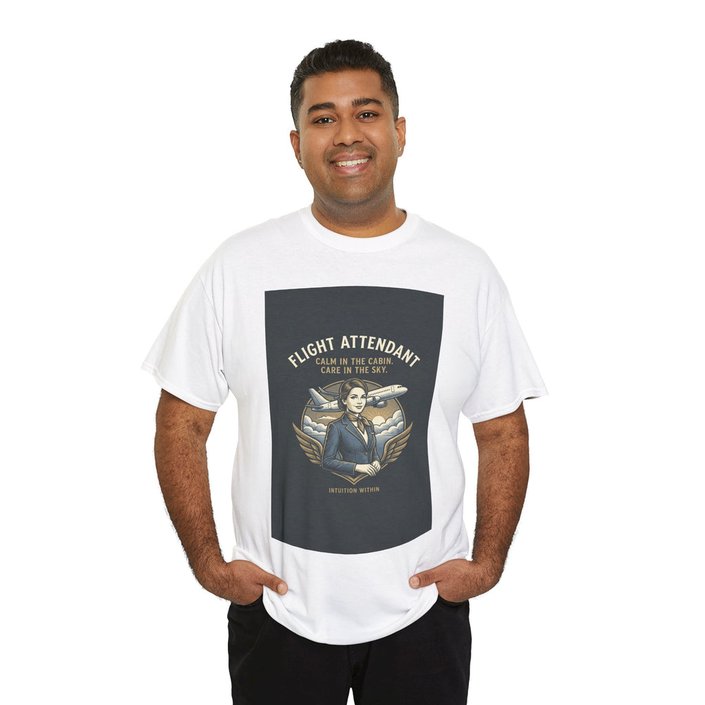 Flight Attendant T-Shirt | Calm in the Cabin
